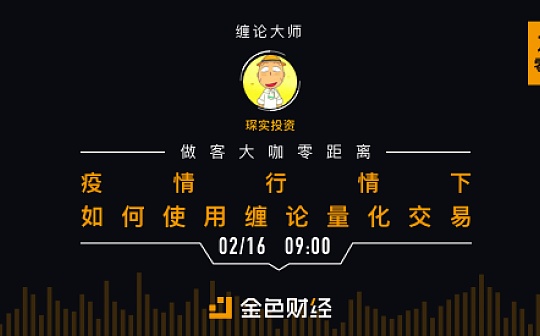 疫情行情下如何使用缠论量化交易
