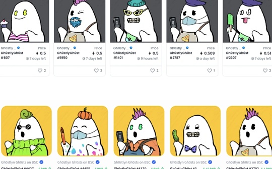 Gh0stly Gh0sts：穿行7条公链之间的NFT幽灵