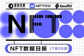 NFT数据日报 | “平价NFT”The Bored Ape Saudis受到巨鲸青睐（7.20）