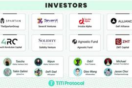 Spartan Group领投，算法稳定币协议TiTi Protocol完成350万美元融资