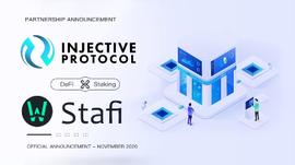 Injective与StaFi达成合作，利用Substrate实现新的Staking和Farming收益