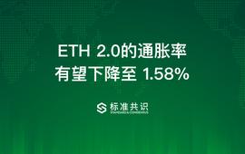 观点：ETH 2.0的通胀率有望下降至1.58%