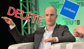 最近国外社交平台热议的“删除Coinbase”究竟怎么回事？