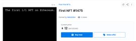 日内交易量超过Loot，「First First NFTs」究竟是什么？