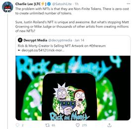 李启威：NFT最大的问题在于其数量无限