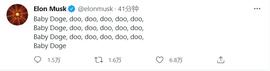 马斯克又搞事，这次欢唱Baby Doge能让大众买账吗？-ODAILY