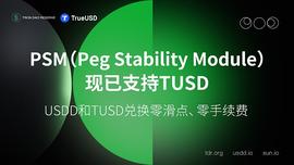 社区生态 | 波联储推出的兑换工具兼汇率稳定机制PSM新增支持TUSD