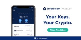 Crypto.com发布非托管钱包，用户掌控个人私钥，直接在区块链上收发加密货币