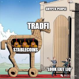 加密货币的特洛伊木马？假如 USDC/USDT 离开以太坊