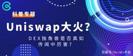 CoinEx科普：Uniswap大火？DEX独角兽是否真如传闻中厉害？