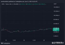 随着对 Memecoins 的兴趣上升，PepeCoin (PEPE) 上涨 42%
