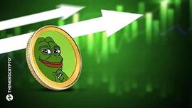 Pepe（PEPE）价格在 OKX 上市公告后飙升 100％