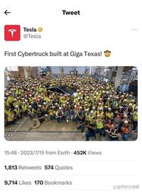 特斯拉皮卡终下线，零百加速2.9秒，低配约28万人民币